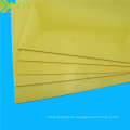 Piezas de mecanizado de placa de fibra de vidrio de epoxi amarillo
